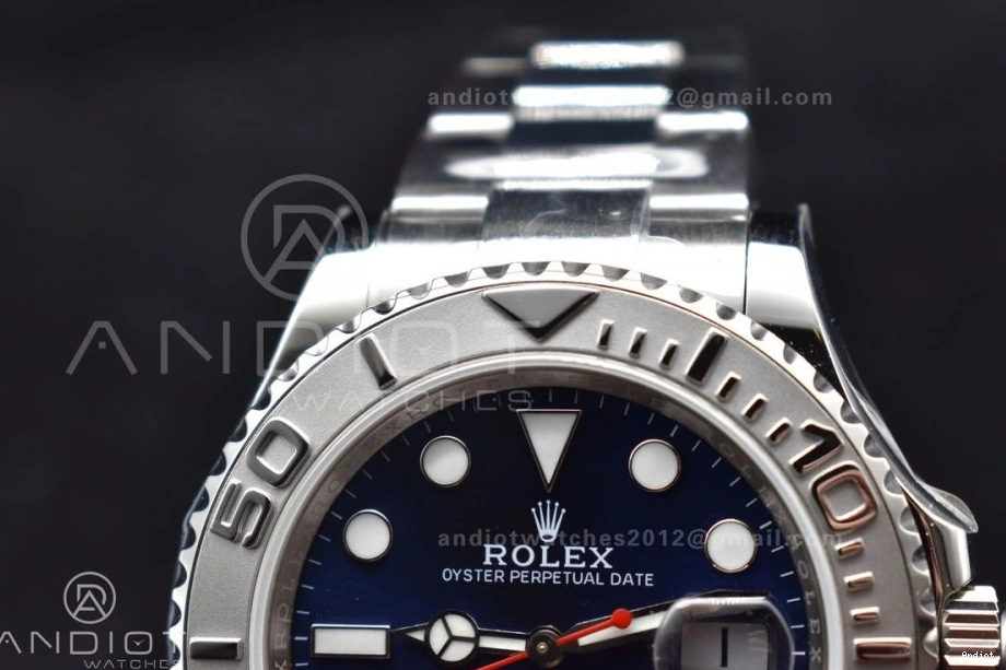 126622 Yacht-Master Best Blue 1:1 Edition on Dial A2836 Bracelet GSF SS 0128